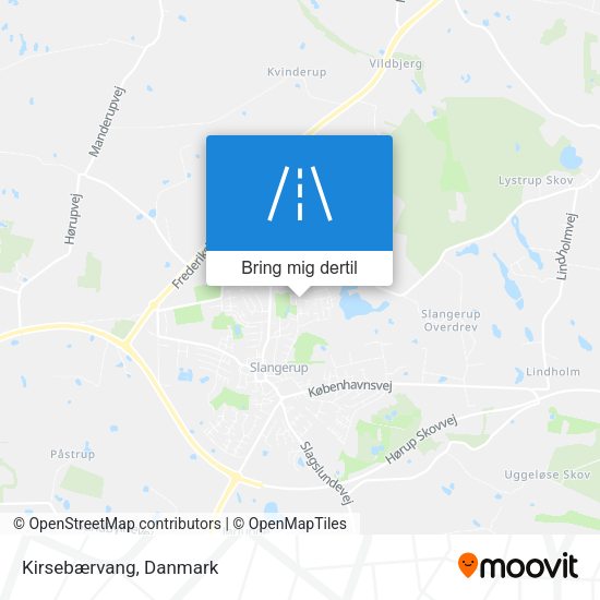 Kirsebærvang kort