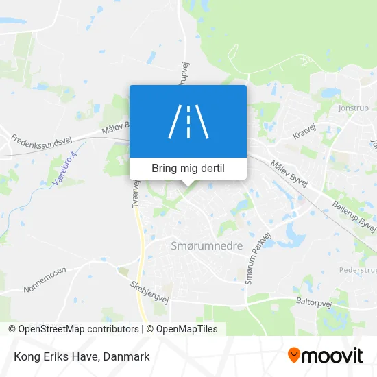 Kong Eriks Have kort