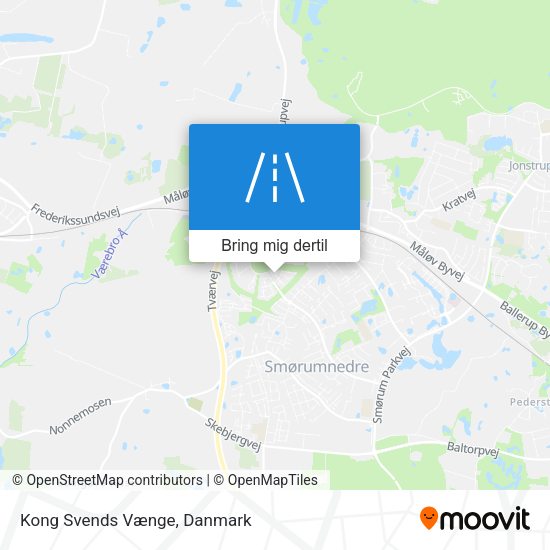 Kong Svends Vænge kort
