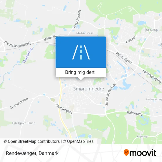 Rendevænget kort