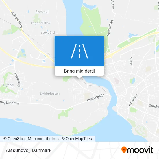 Alssundvej kort