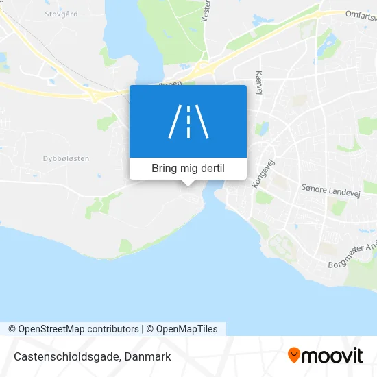 Castenschioldsgade kort