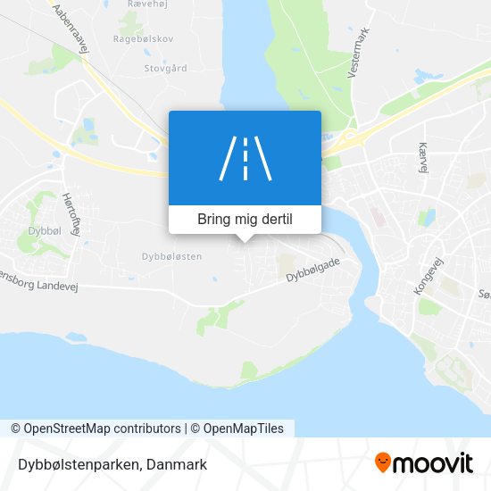 Dybbølstenparken kort