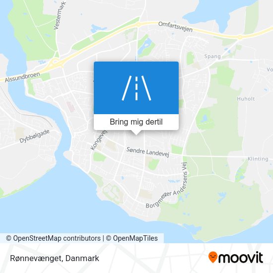 Rønnevænget kort