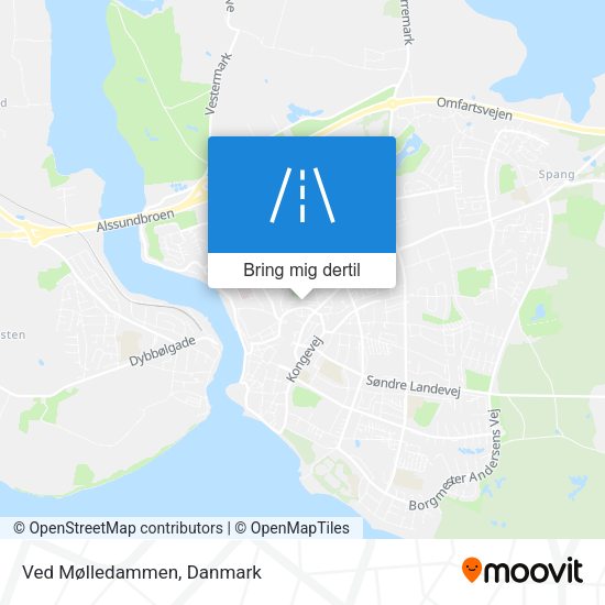 Ved Mølledammen kort