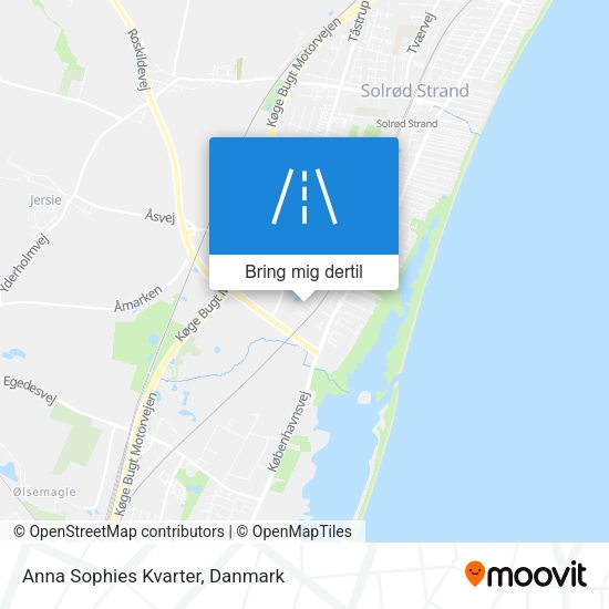 Anna Sophies Kvarter kort