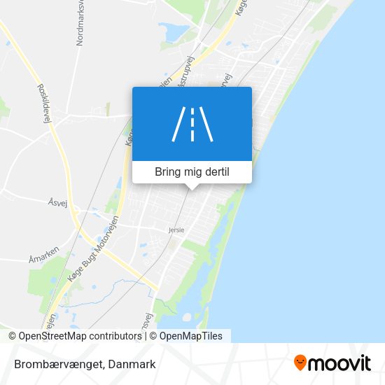 Brombærvænget kort