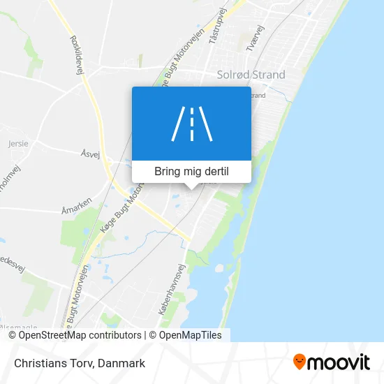 Christians Torv kort