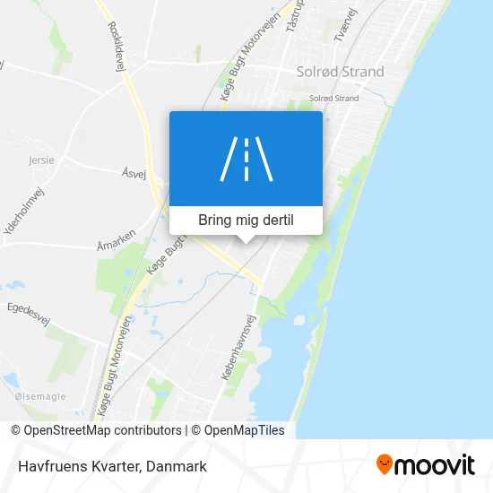 Havfruens Kvarter kort