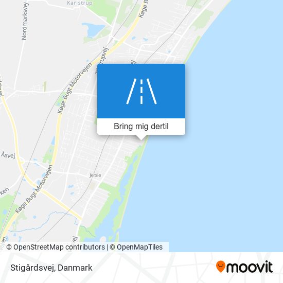 Stigårdsvej kort