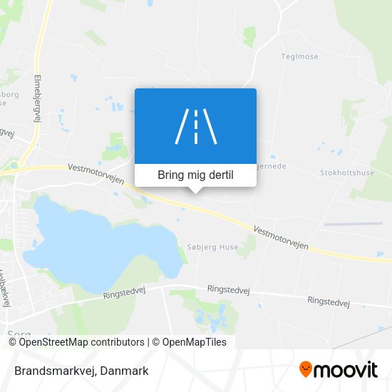 Brandsmarkvej kort