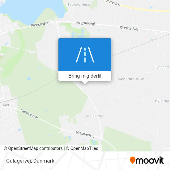 Gulagervej kort