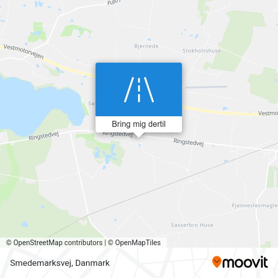 Smedemarksvej kort