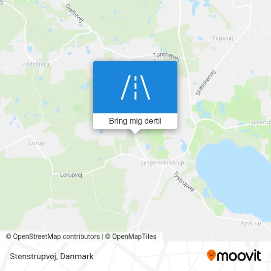 Stenstrupvej kort