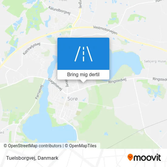 Tuelsborgvej kort