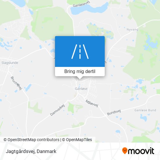 Jagtgårdsvej kort