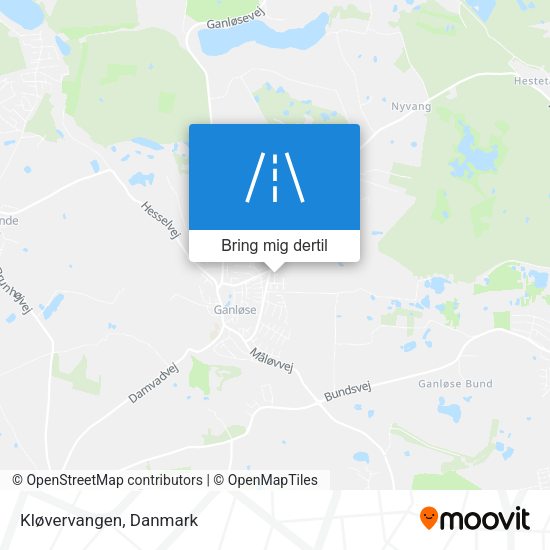 Kløvervangen kort
