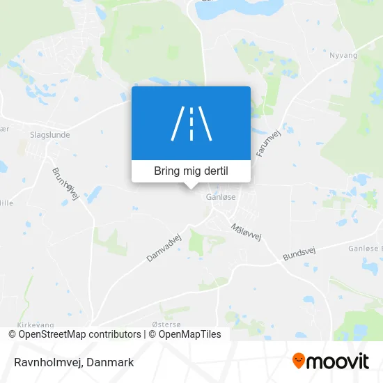 Ravnholmvej kort