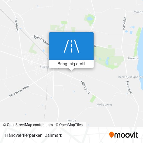Håndværkerparken kort