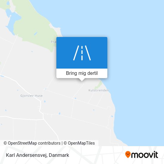 Karl Andersensvej kort