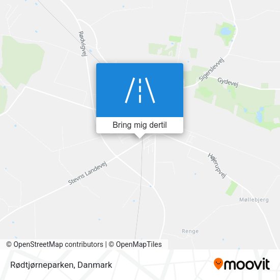Rødtjørneparken kort
