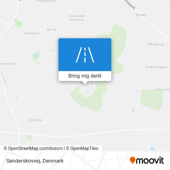 Sønderskovvej kort