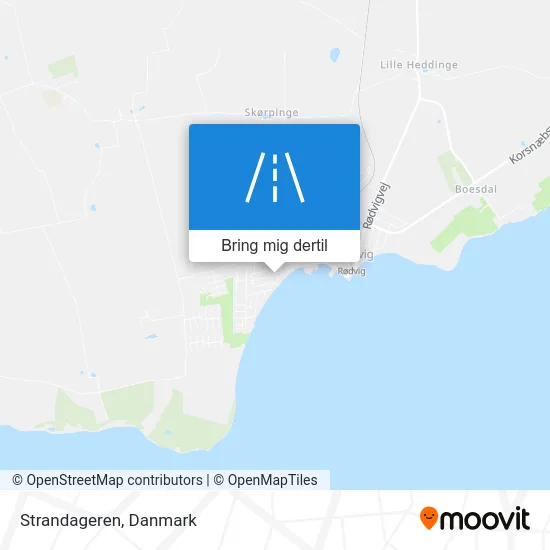 Strandageren kort