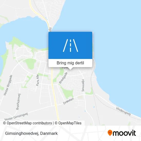 Gimsinghovedvej kort