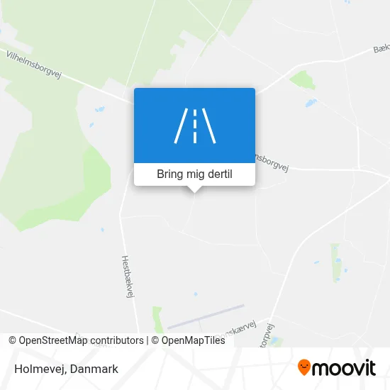 Holmevej kort