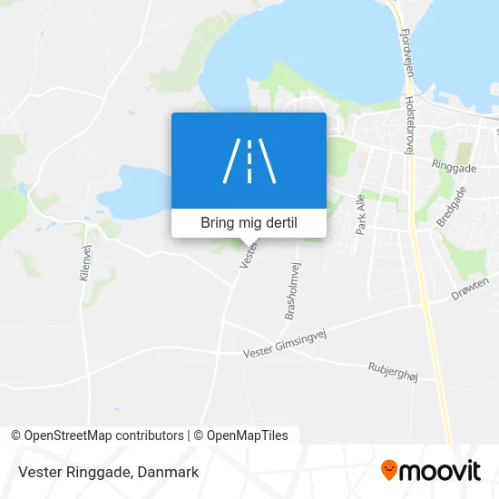 Vester Ringgade kort