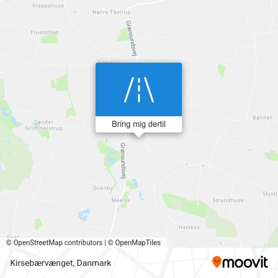 Kirsebærvænget kort