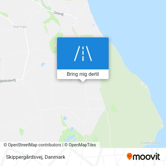 Skippergårdsvej kort