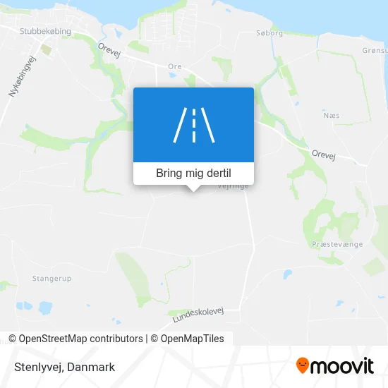 Stenlyvej kort