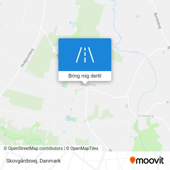 Skovgårdsvej kort