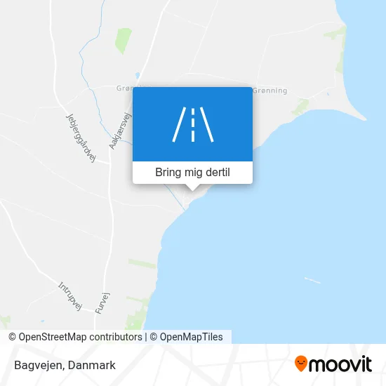 Bagvejen kort