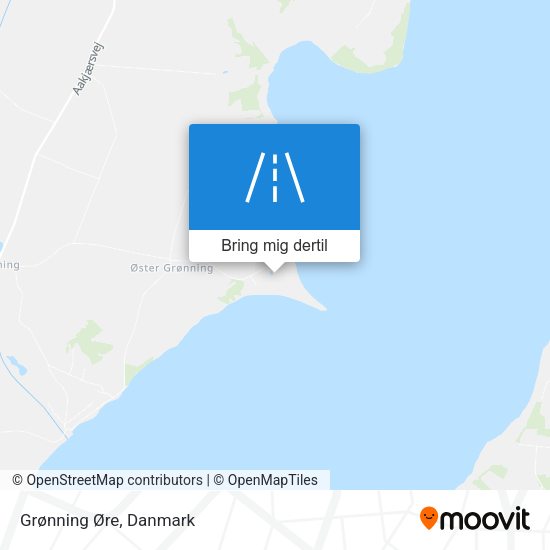 Grønning Øre kort