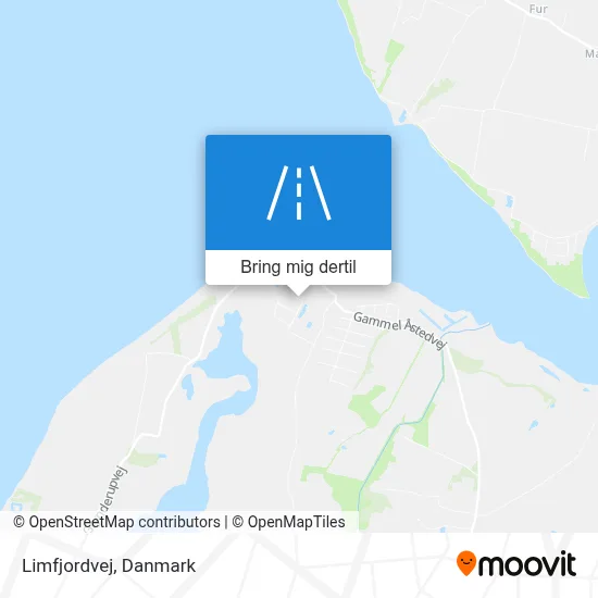 Limfjordvej kort