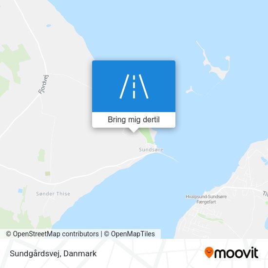 Sundgårdsvej kort