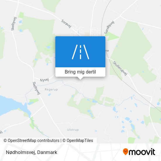 Nødholmsvej kort