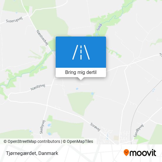 Tjørnegærdet kort