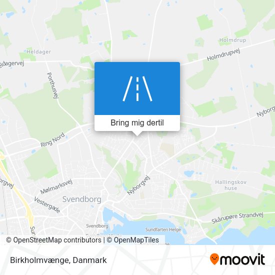 Birkholmvænge kort