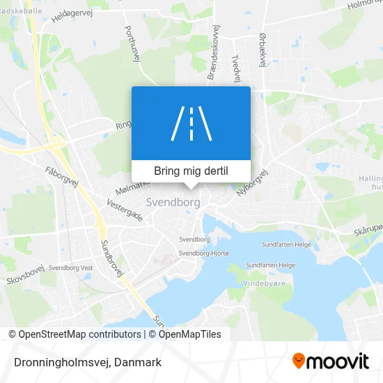 Dronningholmsvej kort