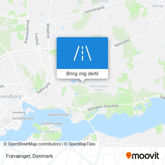 Frøvænget kort