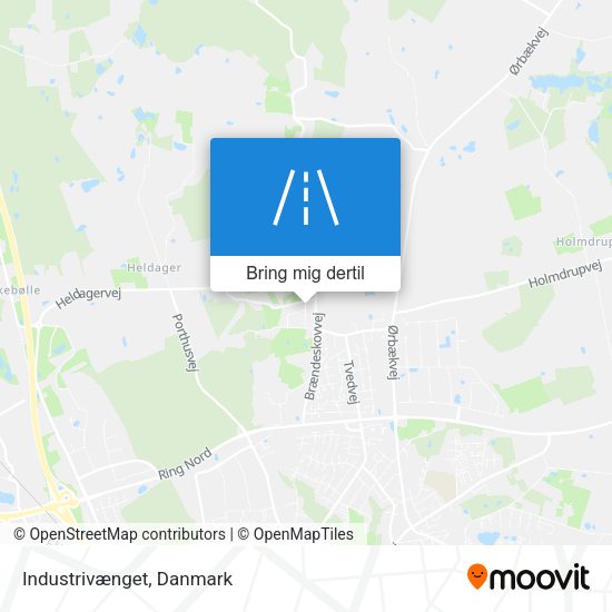 Industrivænget kort