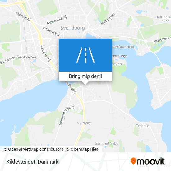 Kildevænget kort