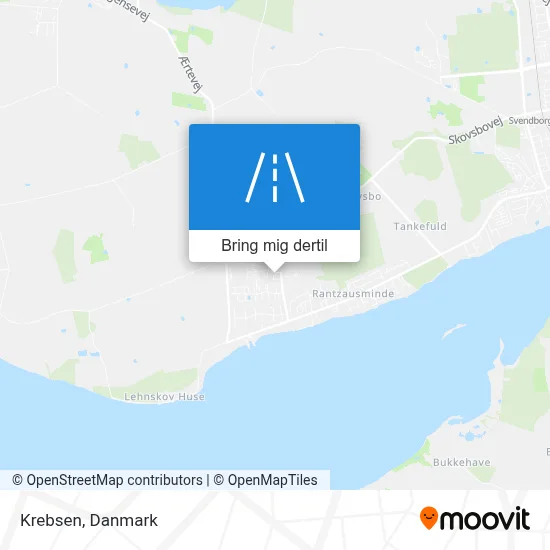Krebsen kort