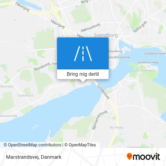 Marstrandsvej kort