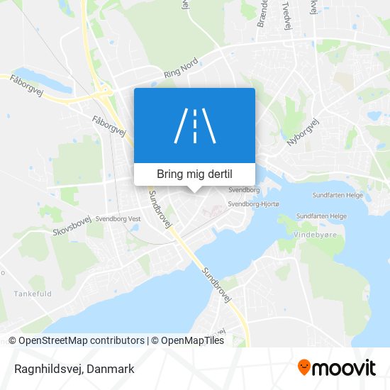 Ragnhildsvej kort