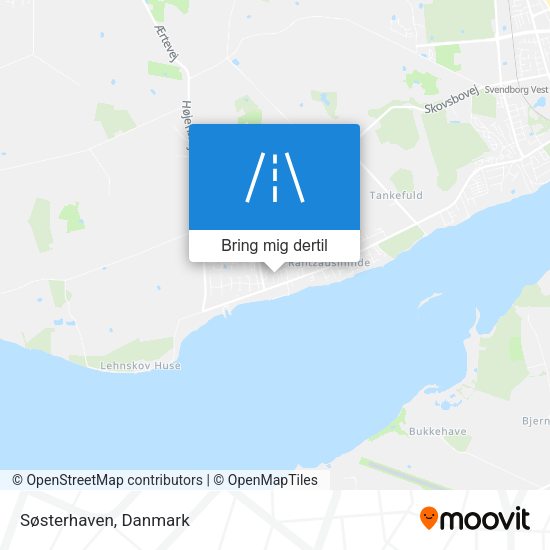Søsterhaven kort