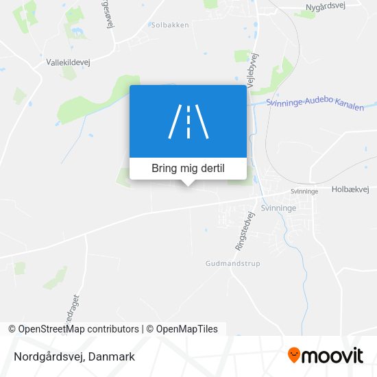 Nordgårdsvej kort
